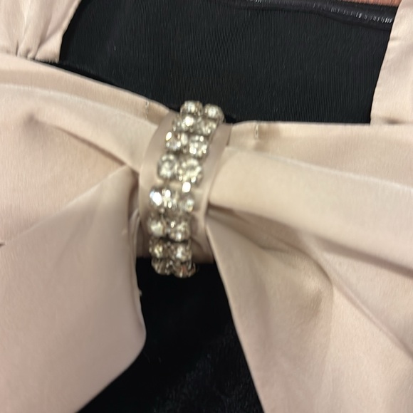 EXPRESS Velvet Bow Bodysuit - Picture 6 of 8